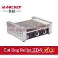 9 Rollers Commercial automatic Electric Hot Dog Roller/Cooking Equipment Type Hot Dog